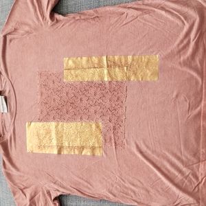 Dantelle Burnt Orange TShirt Size Medium